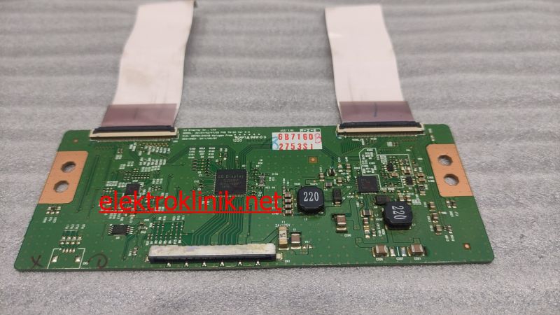 6870C-0401B 32/37/42/47/55 FHD TM120 Ver 0.2 LG T-Con Board